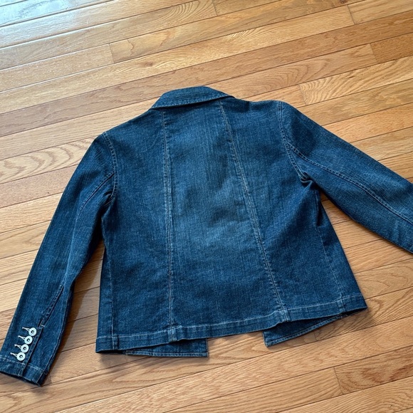 Liz Claiborne Indigo Denim Jacket - Picture 7 of 7